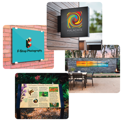5" x 7" ChromaLuxe Outdoor Aluminum Panel