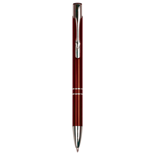Burgundy with Silver Trim Laserable Pen