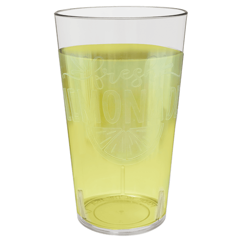24 oz. Laserable Clear Plastic Cup