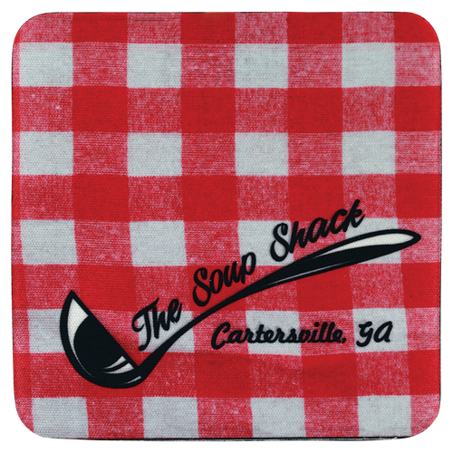 4" x 4" Sublimatable Square Neoprene Coaster