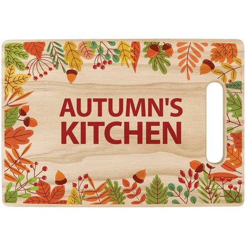 11 1/4" x 7 1/2" Sublimatable Rectangle Wood Cutting Board
