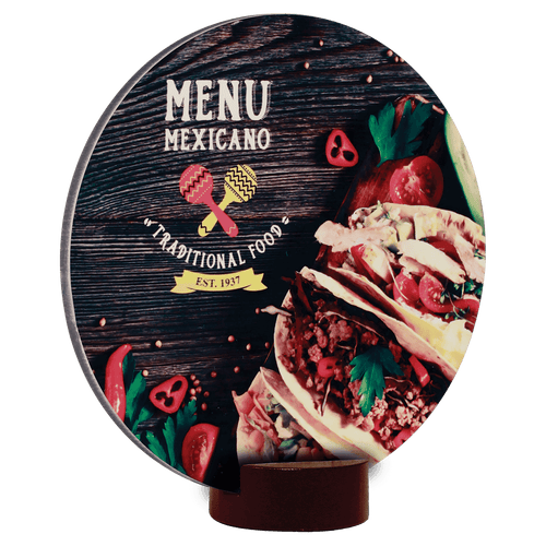 5.75" Unisub Sublimatable Round Streamline Award