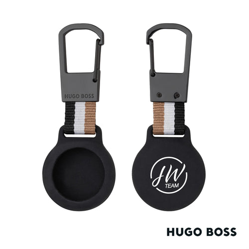 Hugo Boss® Iconic Key Ring With Air Tag Holder