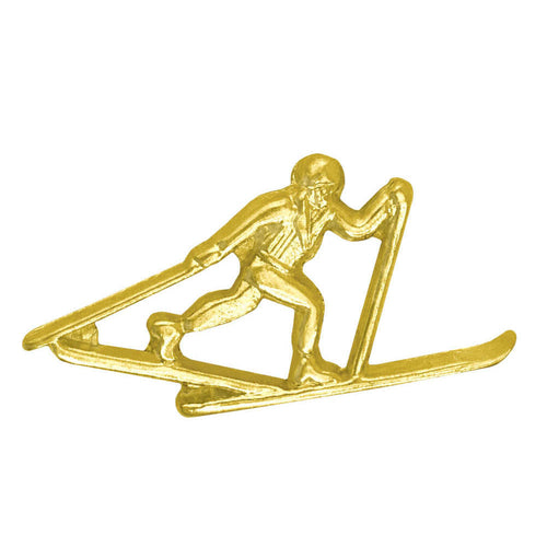 Cross Country Skiing Chenille
