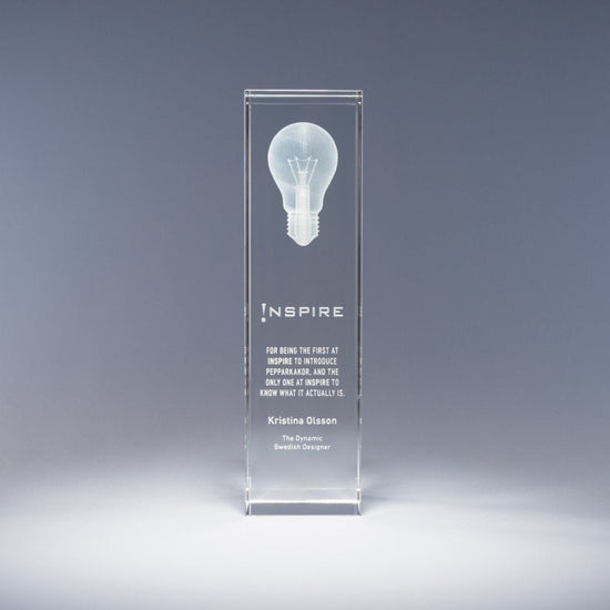 Luminosity Optic Crystal Tower — Base Options