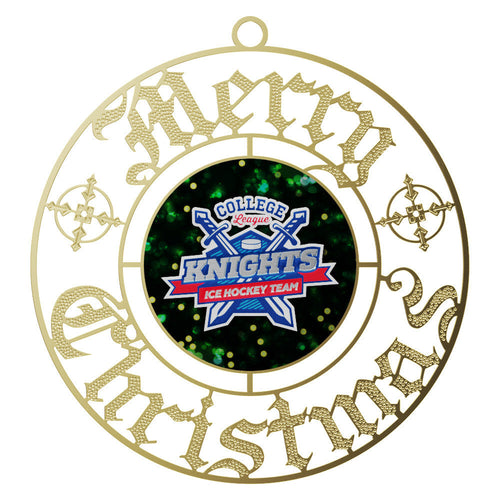 Express Merry Christmas Holiday Ornament