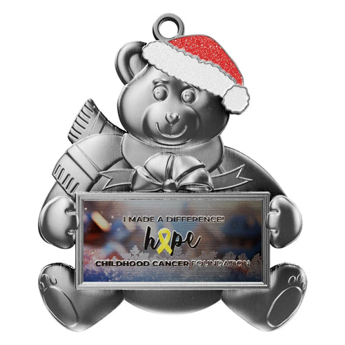 Express Bear Holiday Ornament