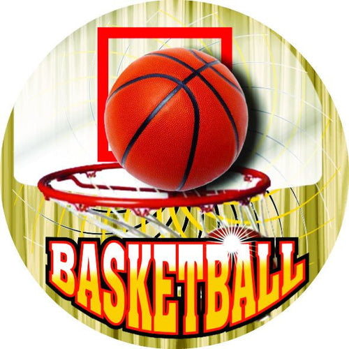 Basketball Vibraprint® Label (V3)