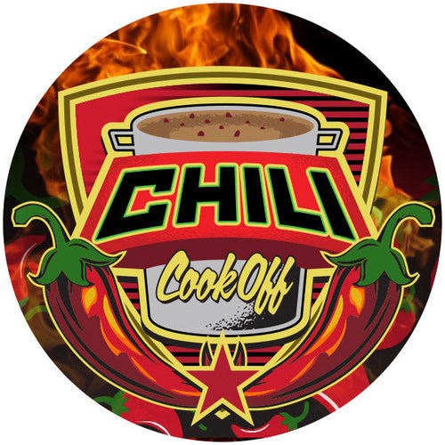 Chili Cookoff Texture Tone® Label