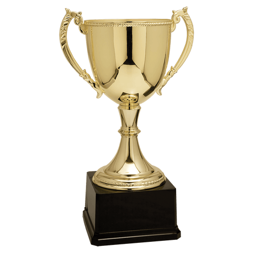 18 1/4" Gold Completed Zinc Cup Trophy