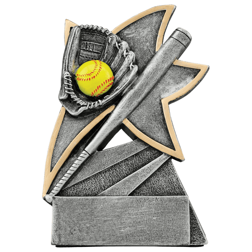 5 1/2" Softball Jazz Star Resin