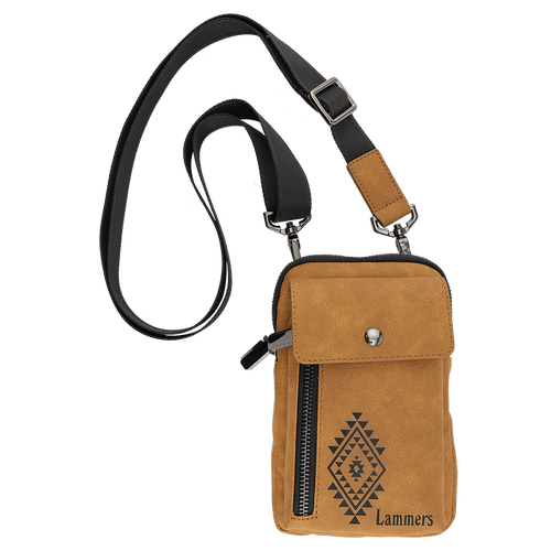 Urban Bag - Laserable Leatherette, Creekside Collecton, Light Brown