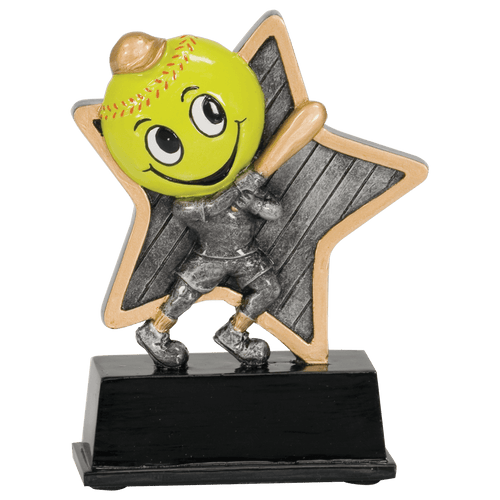 5" Softball Little Pal Resin