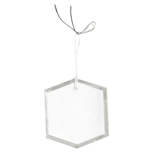 Hexagon Crystal Ornament