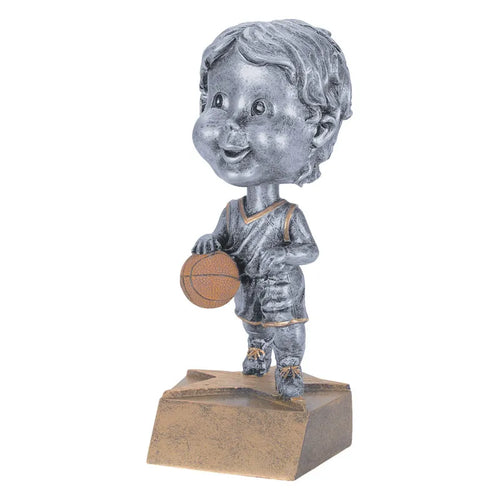 Bobble Head Basketball Male - 6"