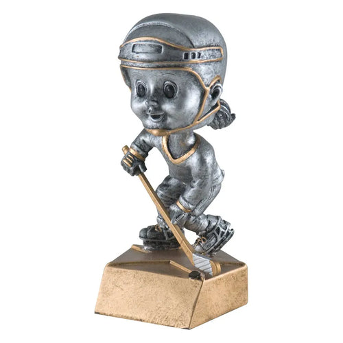 Bobble Head Hockey Female - 6"