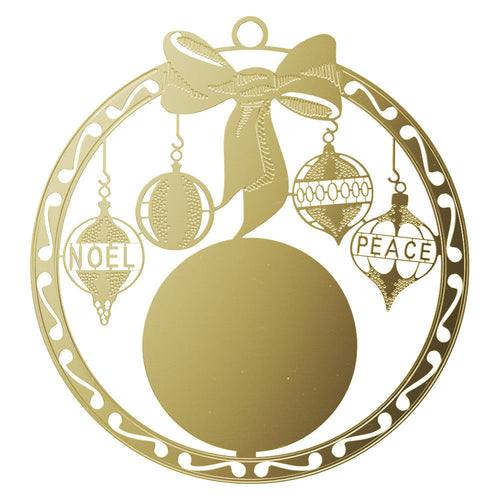 Bow Holiday Ornament
