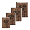 Laser Engraved Plaque — Style and Size