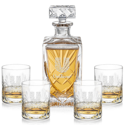 Cavanaugh Square Decanter & Sets