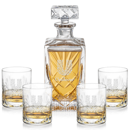 Cavanaugh Square Decanter & Sets