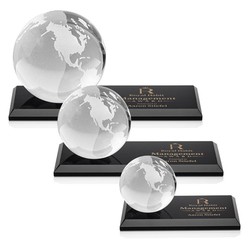 Globe Paperweight Award — Base Styles