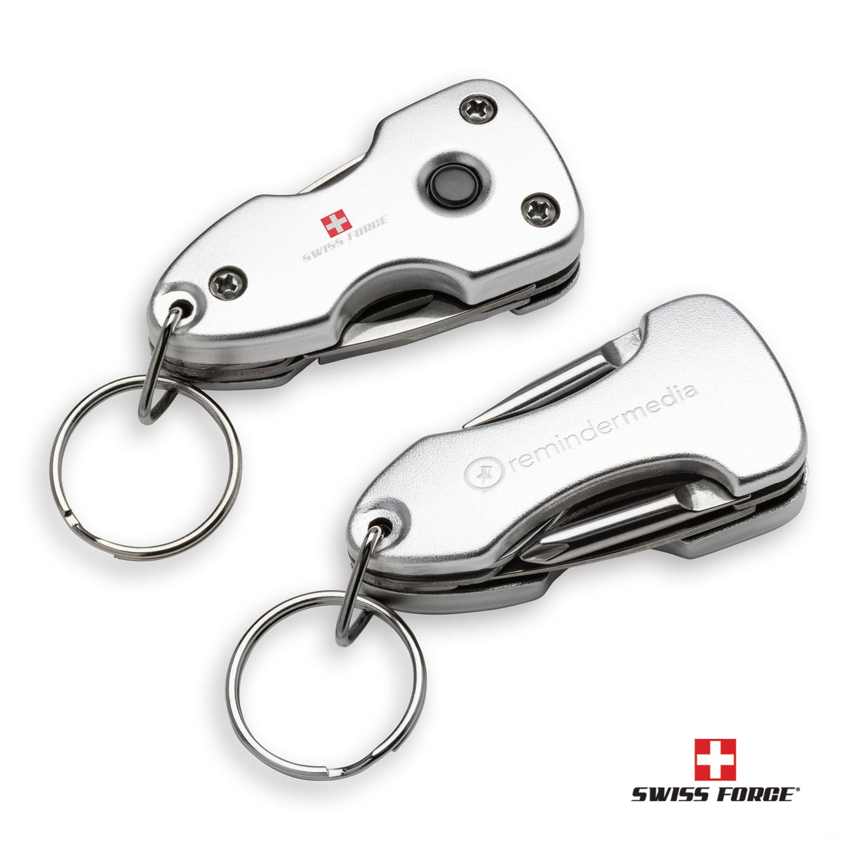 Swiss Force® Wildcub Multi-Tool & Flashlight Keyring