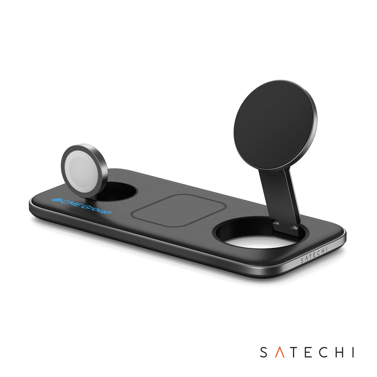 SATECHI® Qi2 Trio Wireless Charging Pad w/Type A,C,G Plugs