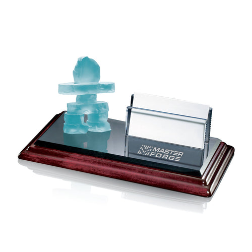 Inukshuk Sculptural Card Holder