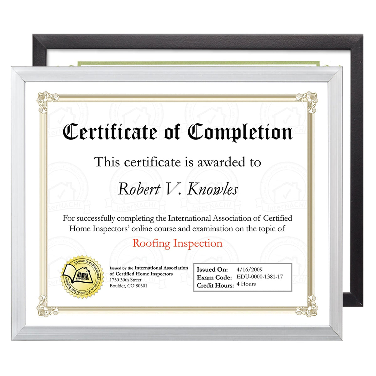 Acacia Certificate Holder