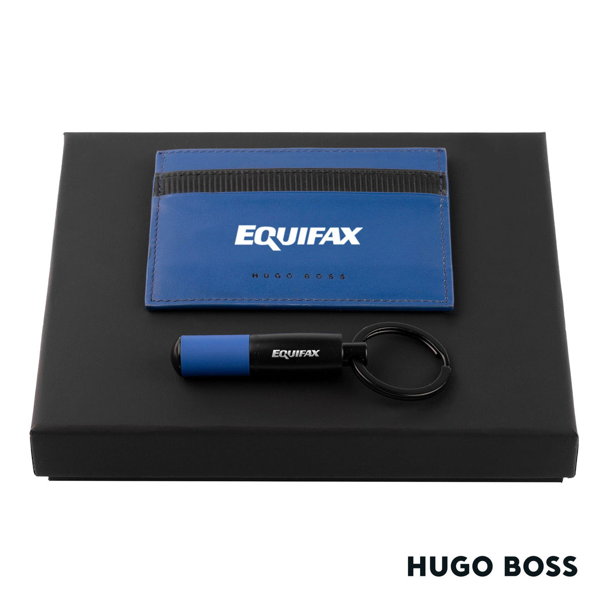 Hugo Boss® Matrix Card Holder/Gear Matrix Key Ring