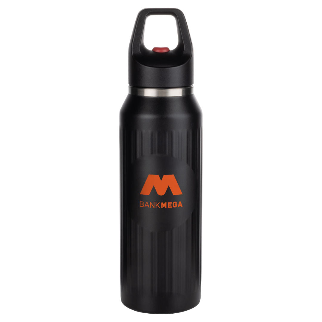 Digory Textured Sports Bottle w/Push Lock Button - 17oz
