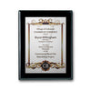 SpectraPrint Plaque — Style and Size