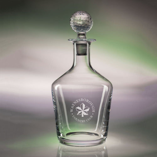 34oz. Craft Decanter - Golf