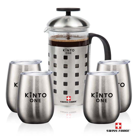 Swiss Force® Coffee Press & Vivaldi Cups