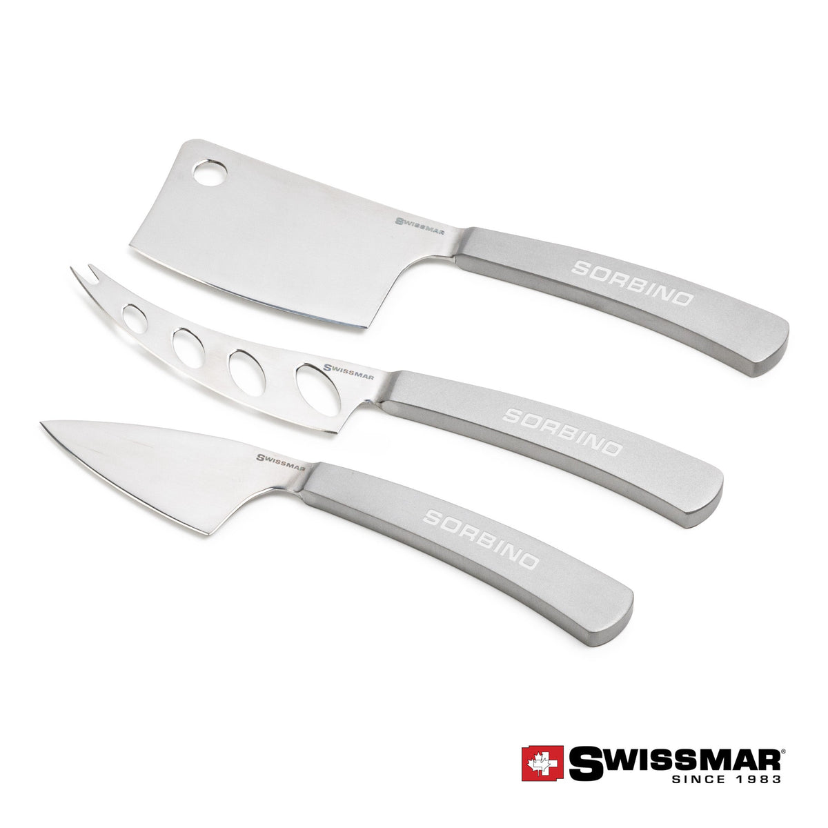 Swissmar® Barcelona 3 Pc Cheese Knife Set