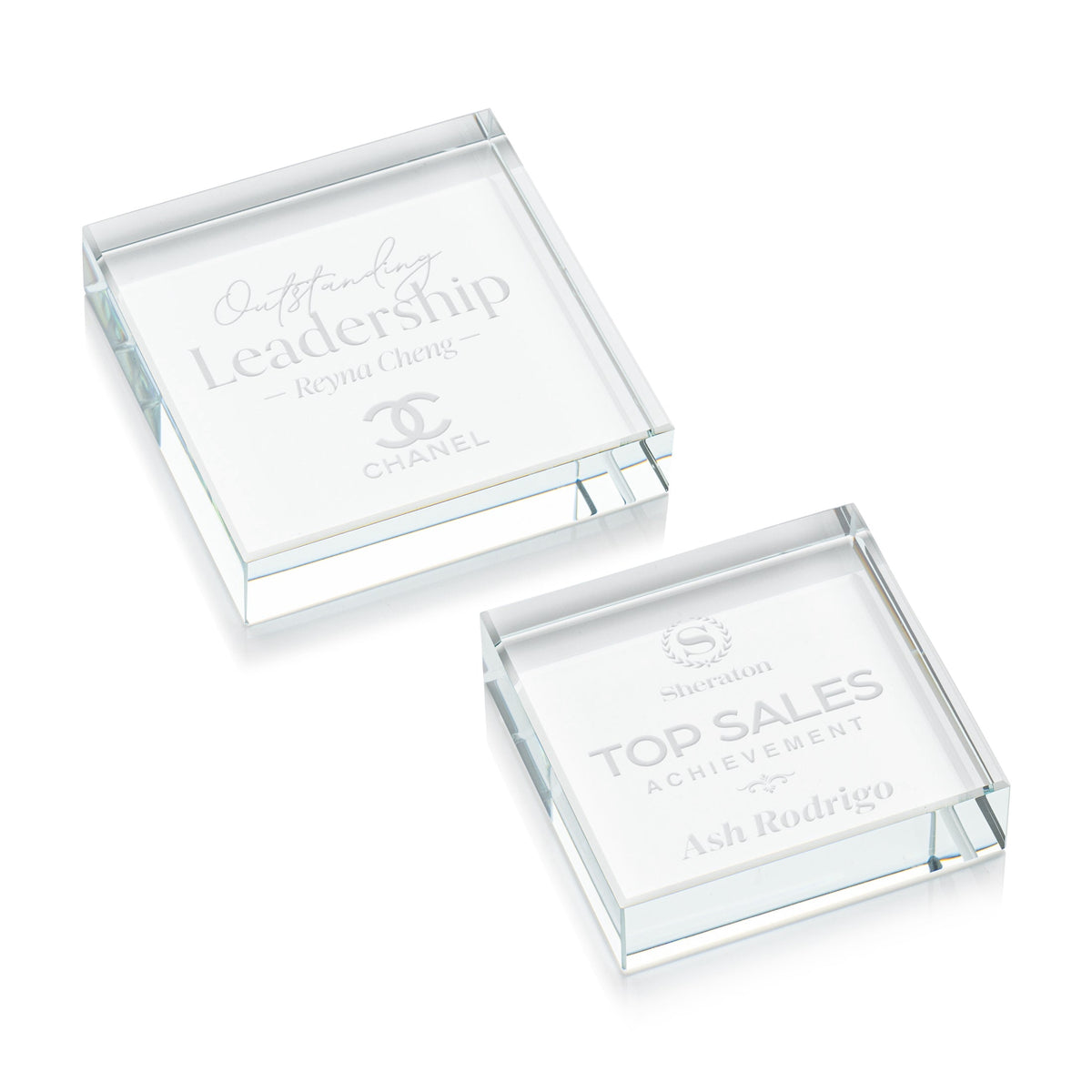 Winston Square Paperweight