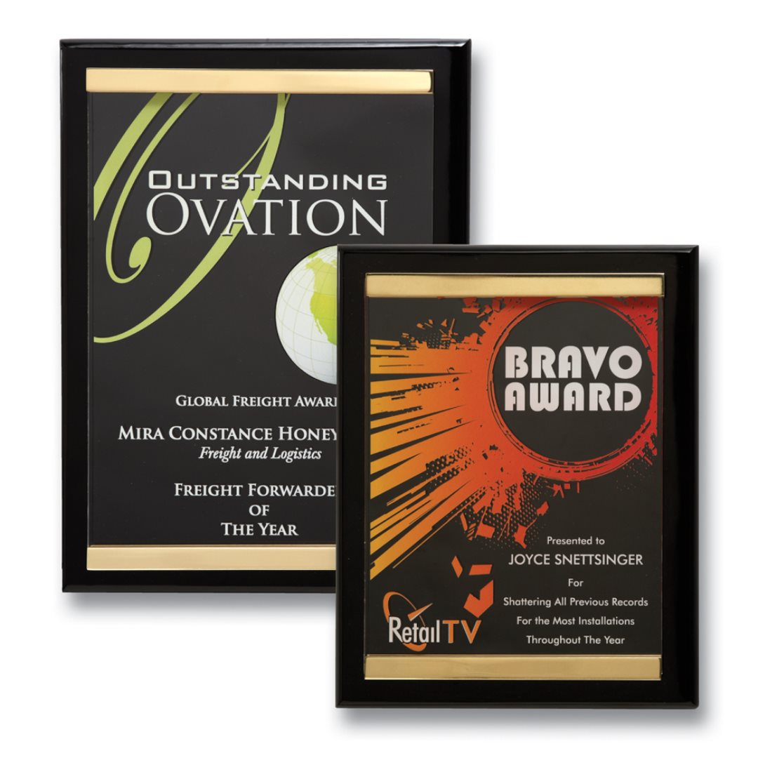 Brass Channel Plaque