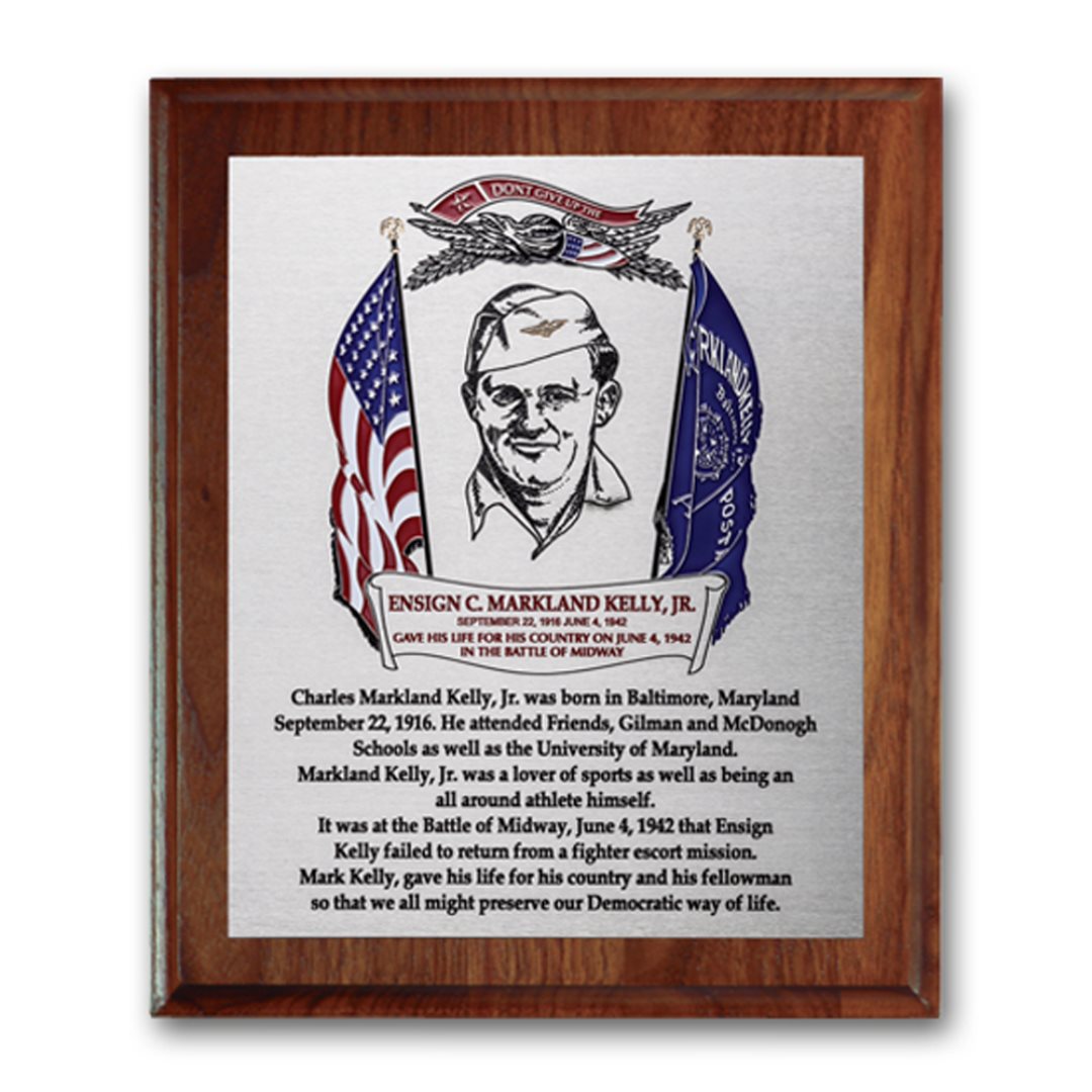 Etch & Colorfill Plaque — Style and Size