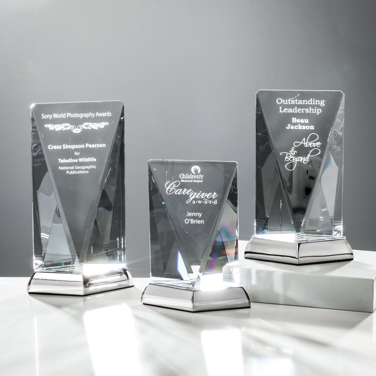 Rubicon Award — Color and Size Options