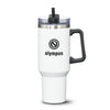 Compeer Handle Travel Mug w/Straw - 40oz