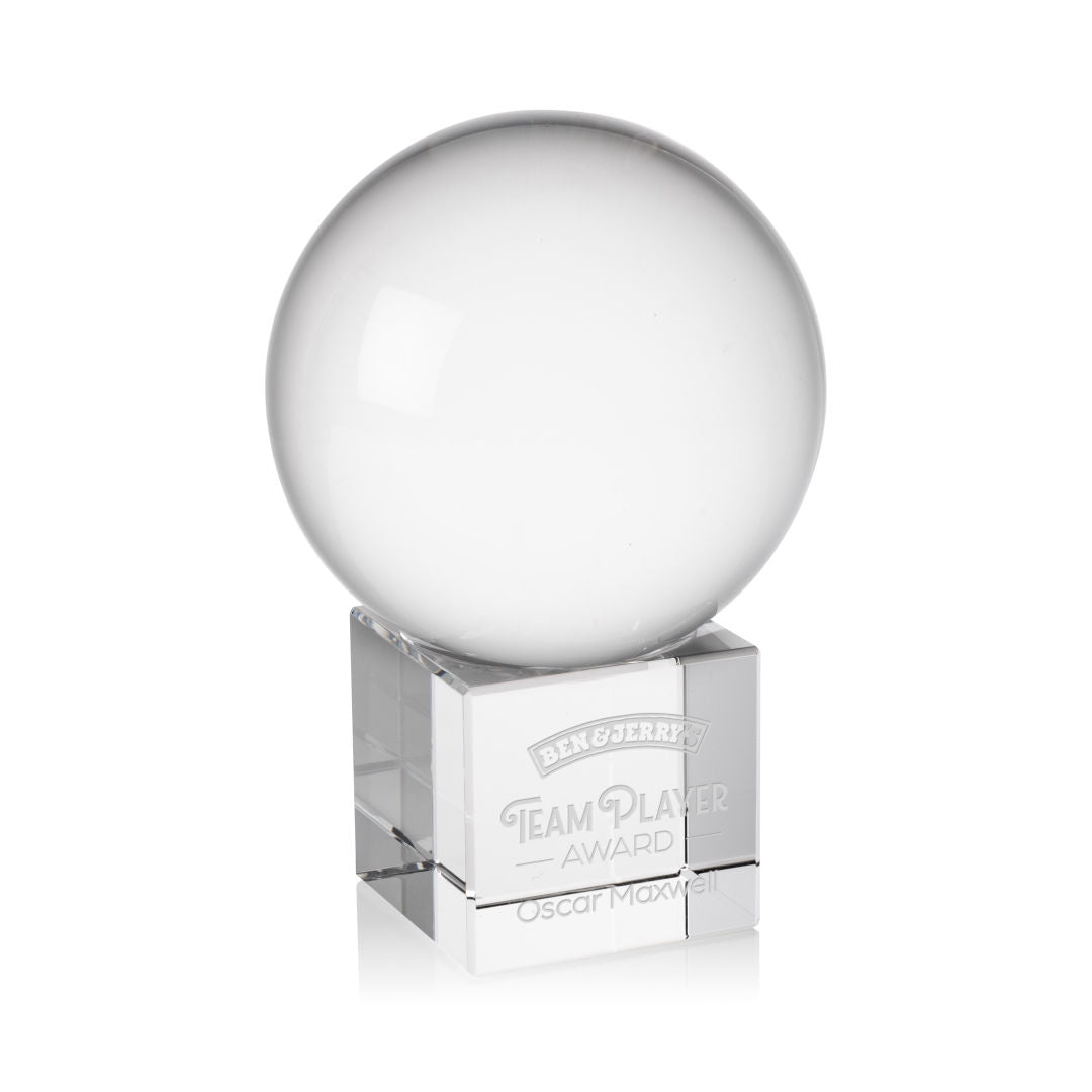 Crystal Ball Award – Base & Size Options