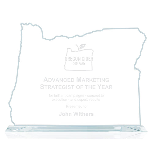 State Map Award -  Oregon