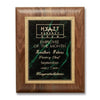 Gemstone Plaque — Wood, Plate Color and Size