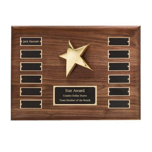 Walnut Perpetual Star