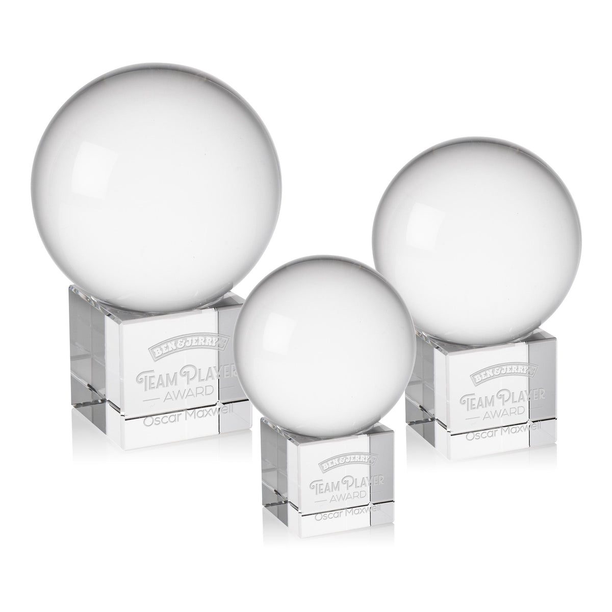 Crystal Ball Award on Cube