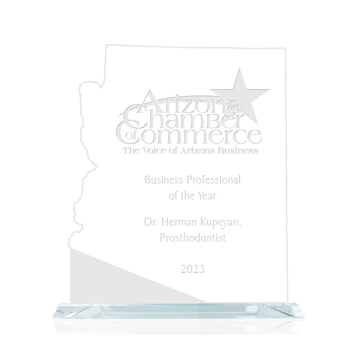 State Map Award -  Arizona