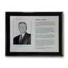 Metal Photo Plaque — Style and Size