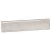 8" x 2" Acrylic Desk Wedge