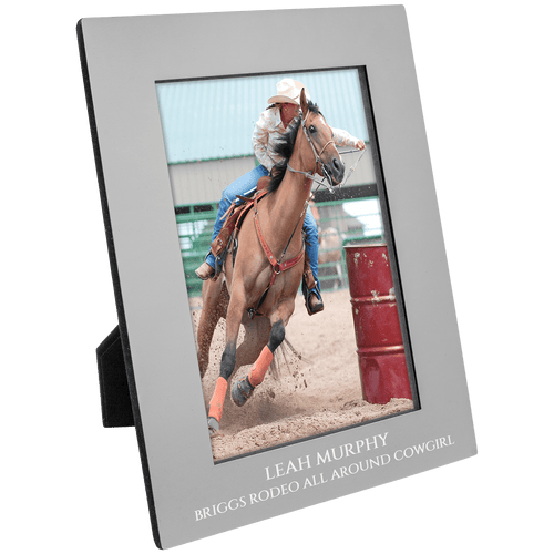 Gray Anodized Aluminum Photo Frame