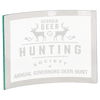 Jade Glass Crescent Award — Size and Thickness